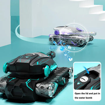 BattlePulse™ – Gesture-Controlled RC Water Tank
