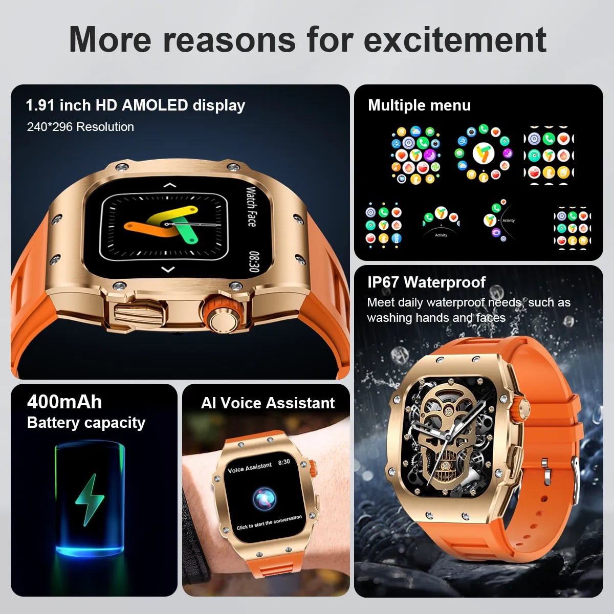 Smart watch SKELLY - airtecx.com